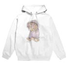 azure designのパーカーを着たネコ Hoodie