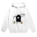 しろくまのシッポのしにがみ Hoodie