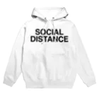 TOKYO LOGOSHOP 東京ロゴショップのSOCIAL DISTANCE-ソーシャルディスタンス- パーカー