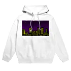 ドット絵アイテムの夜景 Hoodie