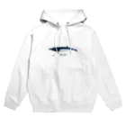 オガワユミエのミンククジラ Hoodie