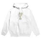 みんなたべるよのクマが立った Hoodie