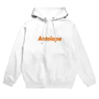 Antelope Sports ClubのAntelope Text ロゴ パーカー