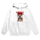 オリジナルデザインTシャツ　SMOKIN'のちんちん柴犬 Hoodie