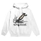 MusicJunkyのsquid(イカ） Hoodie