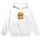 hinamaru☆shopのねこちゃんハンバーガー Hoodie