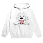 たぬき丸の館のひょっこり犬 Hoodie