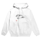 モノクロフィットネスのべんとおーばー Hoodie