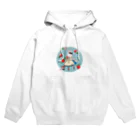 アイネっこのお店の薔薇とうさぎアリス Hoodie