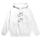 世界あの猫この猫のプリン食べよう Hoodie