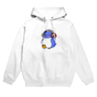 (ペンギングッズ販売)ぶらり  きんぺん村  アンテナショップのペンギン(みゅーぺん青) Hoodie