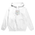 丸顔製作所。の4-3-3（カラー） Hoodie