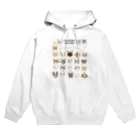 みきぞーん｜保護猫 ミッキー画伯と肉球とおともだちのミッキー画伯と仲間たち Hoodie