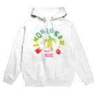 MONOBLOCO Japanのモノブロコ(MONOBLOCO)のレインボー色ロボットのパーカー Hoodie