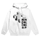 MONOBLOCO Japanのモノブロコ(MONOBLOCO)のモノクロロボットパーカー Hoodie