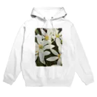 fuyunoの白い花シリーズ Hoodie