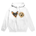 みきぞーん｜保護猫 ミッキー画伯と肉球とおともだちのriki&coa Hoodie