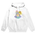 吉田アキコのアマビエちゃん姉妹と寅 Hoodie