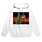 GALLERY misutawoのプラハ 夜のクリスマスツリーとティーン教会 Hoodie