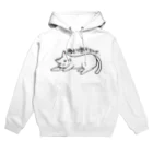 毒舌うさぎのゆとりネコ「ゆとり世代なんで...」 Hoodie