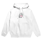 mautaの左肩でアタックする猫 Hoodie