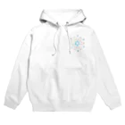 フンコロガシの気まぐれ屋の青の華〜万華鏡〜 Hoodie