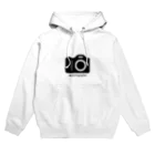 Millionsのphotographer(黒文字) Hoodie