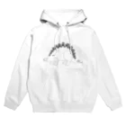 sen-no-momotsukuriの白黒ステゴ Hoodie