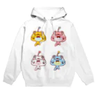 CHURAの４ひきのカエルアンコウ Hoodie