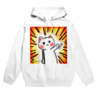 🤍一ノ瀬 彩 🐇⸒⸒ suzuri支店🤍の物申す猫 Hoodie