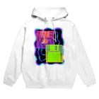 オカユのレトロポップなフロッピーディスク Hoodie