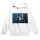 am.の藍と花 Hoodie