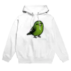 Cody the LovebirdのChubby Bird　サザナミインコ Hoodie