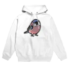 Cody the LovebirdのChubby Bird　アキクサインコ Hoodie