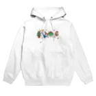 Andiamoの恐竜たちのクリスマス Hoodie