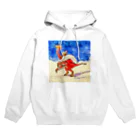 segasworksの恐竜とクリスマス Hoodie