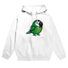 Cody the LovebirdのChubby Bird ヒメコンゴウインコ Hoodie