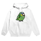 Cody the LovebirdのChubby Bird キソデボウシインコ Hoodie