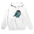 Cody the LovebirdのChubby Bird ウロコインコ Hoodie