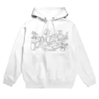 oopisのスリッパでステップ　パーカー Hoodie