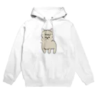 茶わん蒸しモイ子商店のアルパカのある生活 Hoodie