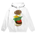 AWESOME HAMBURGERのエッグチーズバーガー Hoodie