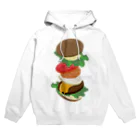 AWESOME HAMBURGERのクラシックバーガー Hoodie