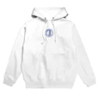 じぇ。のじぇ。の青ロゴ Hoodie