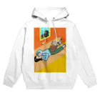 天然記念物のイヌたちとのんびり Hoodie