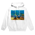 GALLERY misutawoのスイス シュピーツの駅 Hoodie