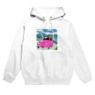 くろねこさんのくろねこさんと車 Hoodie