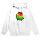 Cody the LovebirdのChubby Bird ルリゴシボタンインコ Hoodie