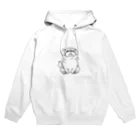 one-naacoのおすわりパグ Hoodie