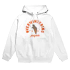 kitaooji shop SUZURI店の越冬蛹アメカジ Hoodie